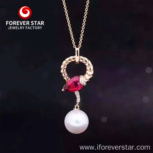 18K Yellow Gold Pendant Necklaces Jewellery Fine Jewelry